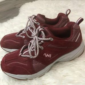 Ryka Rocker N-Gage Burgundy Shoes Size 9